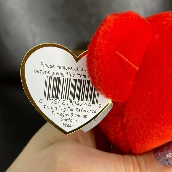 Ty Beanie Baby Osito Bear Mexico Flag Mint Condition 1999 - Error, Typo - Picture 4 of 6